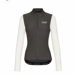 Pas Normal Studios Women's Mechanism Long Sleeve - Gray and Off White - Small